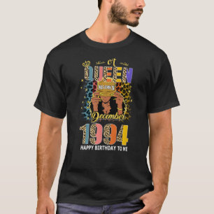 Camiseta Uma Rainha Foi Nascer Em Dezembro De 1994 28 Anos