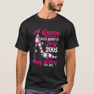 Camiseta Uma Rainha Foi Nascer Em Julho De 2005 Alto Salto