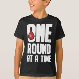 Camiseta Uma Ronda De Cada Vez Boxando Luvas - Boxer
