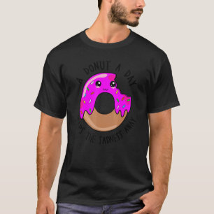 Camiseta Uma Rosquinha Por Dia Mantém A Tristeza Longe Da R