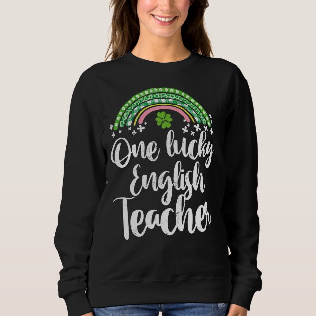 Camiseta Uma Rua Arco-Íris de Ensino Sortudo Patricku2019s (Frente)