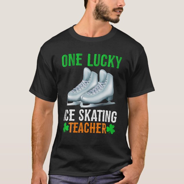Camiseta Uma Rua de Professores de Patinação de Gelo Sortud (Frente)