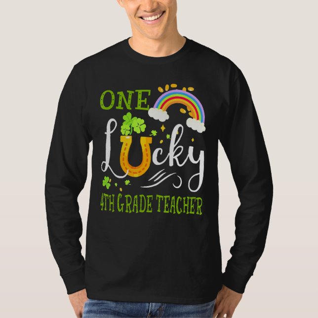 Camiseta Uma Rua de Professores do 4º ano Lucky Patrick S D (Frente)