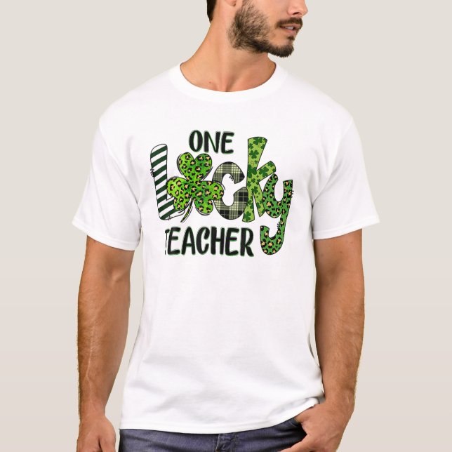 Camiseta Uma Rua de Professores Sortudos. (Frente)