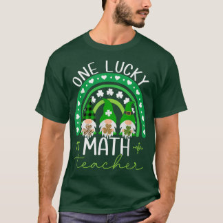 Camiseta Uma Rua Gnomos de Professores de Matemática Sortud
