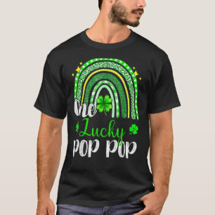 Camiseta Uma Rua Pop Lucky Leopard Imprima Rainbow Patrick