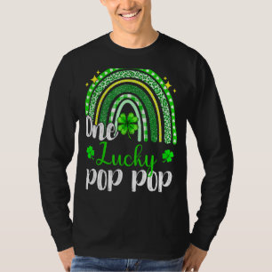Camiseta Uma Rua Pop Lucky Leopard Imprima Rainbow Patrick