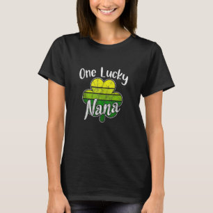 Camiseta Uma Rua Sortuda Nana Engraçado Irlandês Clovers Gr