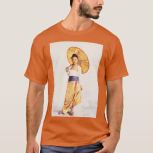 Camiseta Uma senhora birmanesa