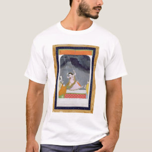 Camiseta Uma senhora em um balanço, Kangra, colinas c.1790