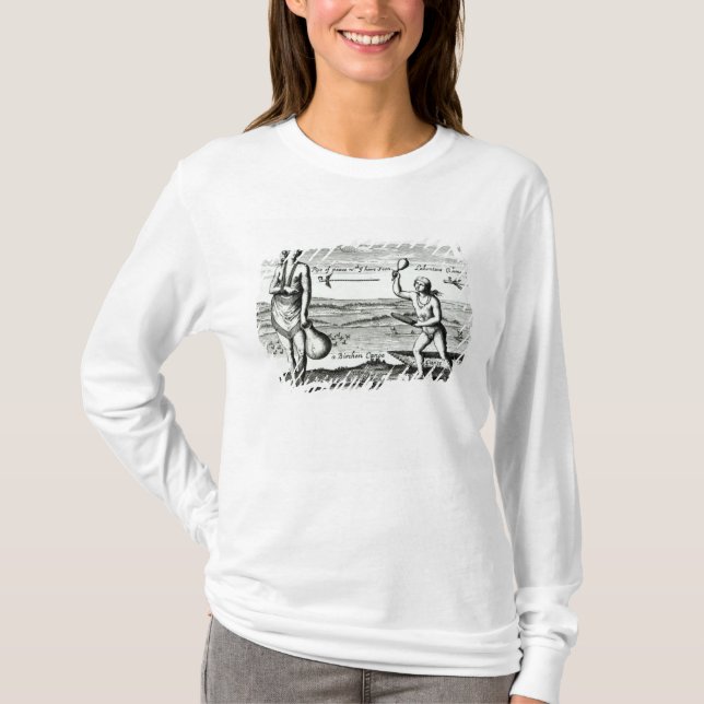 Camiseta Uma senhora principal de Pomeiock (Frente)
