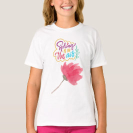 Camiseta Uma Série Visual de Primavera