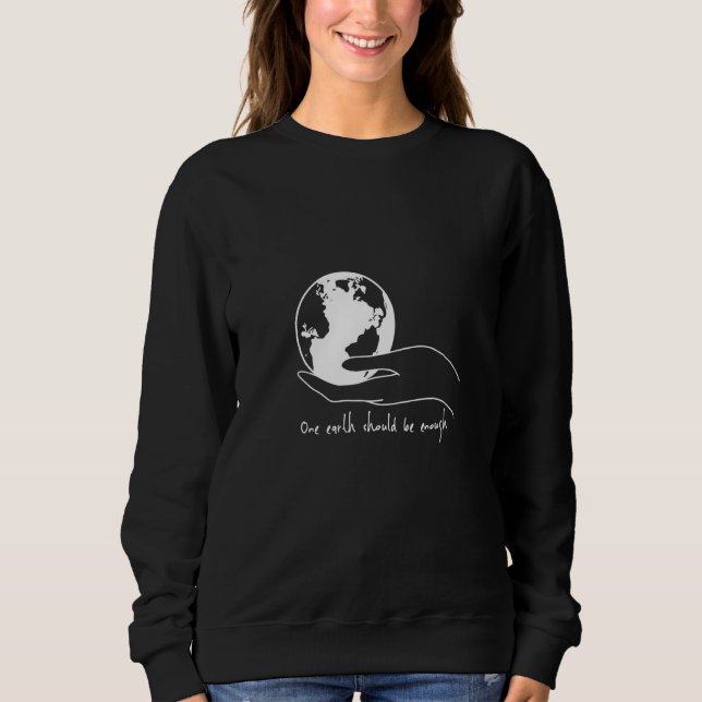 Camiseta Uma Terra Deve Ser Suficiente Sustentabilidade Nat (Frente)