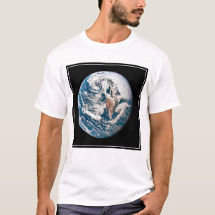Camiseta Uma Terra Tirada Da Nave Espacial Apollo 10.