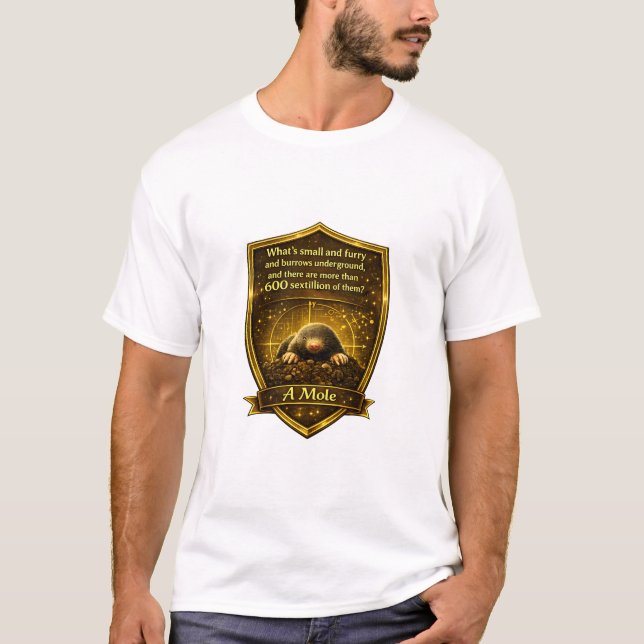 Camiseta Uma Toupeira (Frente)