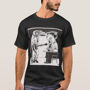 Camiseta Uma troca de arte postal com Jason Molina