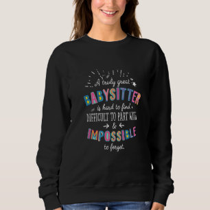 Camiseta Uma Verdadeira Ideia Gira De Apreciação Da Babysit