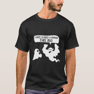 Camiseta Uma Vez Assustei Um Hu Este Grande Pun De Pesca
