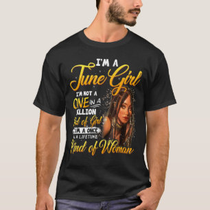 Camiseta Uma Vez Em Uma Menina Negra Da Vida, Mãe De Aniver