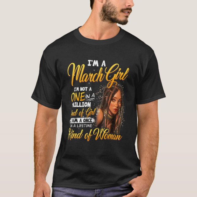 Camiseta Uma Vez Em Uma Menina Negra Marchando A Mãe De Ani (Frente)