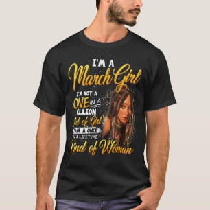Camiseta Uma Vez Em Uma Menina Negra Marchando A Mãe De Ani