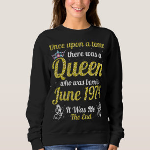 Camiseta Uma Vez Houve Um Nascer De Rainha Em Junho