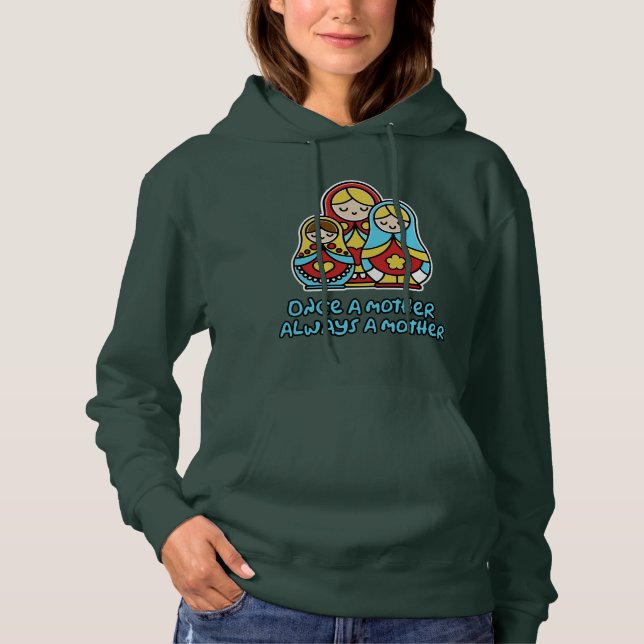 Camiseta Uma vez mãe, sempre mãe (Frente)