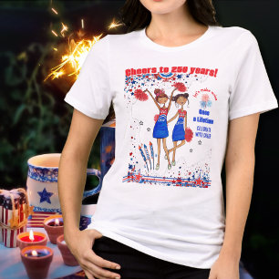 Camiseta Uma Vez na Vida Comemoração dos 250 Anos dos EUA B