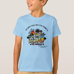 Camiseta Uma Vez Nesta Camisa-T Da Ilha