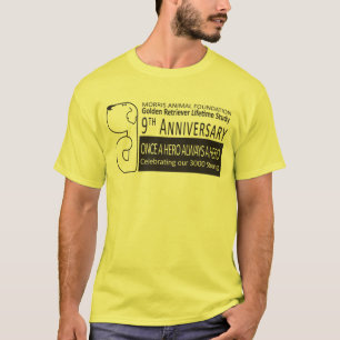 Camiseta Uma vez um herói Sempre um design de cor de luz H