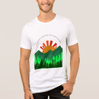 Camiseta Uma Viagem Através das Encostas Silenciosas Montan