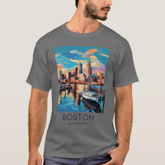 Camiseta Uma Viagem de Arte de Boston Massachusetts