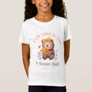 Camiseta Uma vida apaixonada nunca é ruim
