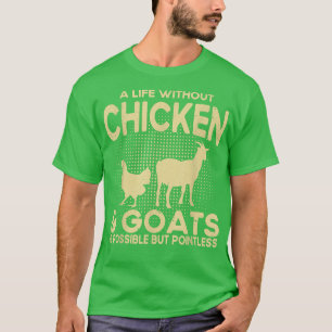 Camiseta Uma Vida Sem Galinha E Caprinos É Um Agricultor In