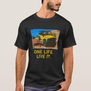 CAMISETA UMA VIDA.  VIVA.