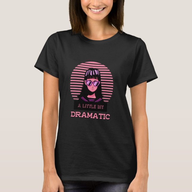 Camiseta Uma Vintagem Um Pouco Dramática (Frente)