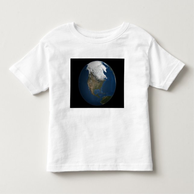 Camiseta Uma visão global sobre a América do Norte (Frente)