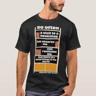 Camiseta Uma visita a uma livraria