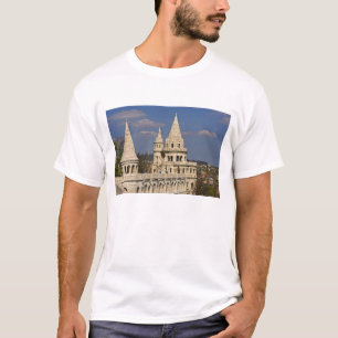 Camiseta Uma vista de Budapeste a partir da Colina do Caste