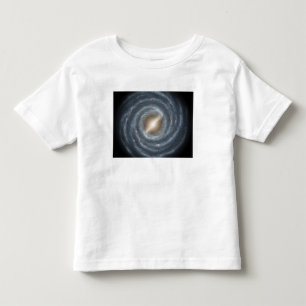 Camiseta Uma vista de nossa própria galáxia da Via Lácte