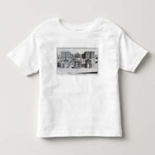 Camiseta Uma vista do hospital de Foundling, 1756