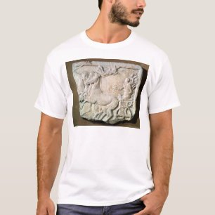 Camiseta Uma vitória na raça de chariot de quatro cavalos
