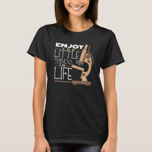 Camiseta Umas Coisas Na Biologia Da Vida Humor Microsco