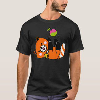 Camiseta Ume the Red Panda Kawaii Cute Japanese Plum Charac