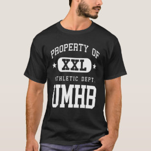 Camiseta UMHB XXL Propriedade da Escola Atlética