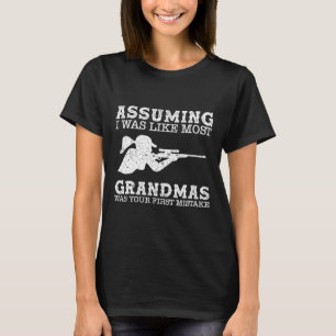 Camiseta Umindo Que Eu Era Como A Maioria Dos Avós Era Sua
