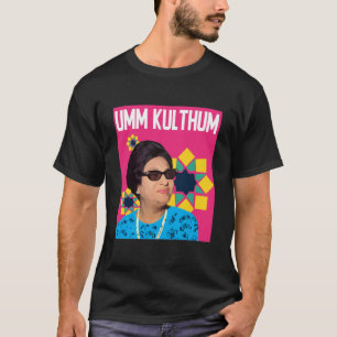 Camiseta Umm Kulthum Pop Art Fit Scoop