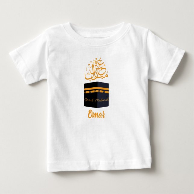 Camiseta umrah mubarak (Frente)