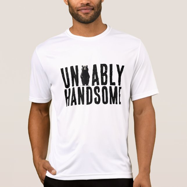 Camiseta Un Bear Ably Handsome (Frente)
