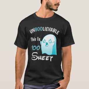 Camiseta Un-Boo Lievable Isto É Boo Sheet Halloween Ghost